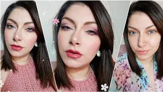 GRWM : Slutry Simple Soft Pink Makeup - My 0 / 100 Transformation | Mimi's Makeup 🍒