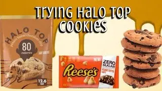 Halo Top Peanut Butter Chocolate Chip Cookies w/ Sugar Free Reese&rsquo;s Peanut Butter Chips (2023)