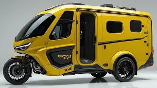 World&rsquo;s First 2026 Camper RV Trike &ndash; Tiny Home Meets Electric Freedom!&rdquo;