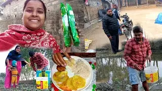 কনকনে ঠান্ডাতে মেহমান কে ঘোরের বাইরে ঘুমাতে দিতে হল কোনো কিছু করতে পারলাম না আমি কতদিন চলবেএমনজানিনা