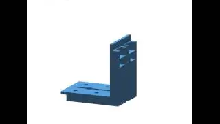 ALUMINIUM CONNECTING BRACKETS   A 860