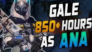 GALE 800+ HOURS AS ANA! [ OVERWATCH SEASON 9 TOP 500 ]