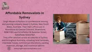 Furniture Removalists in Sydney