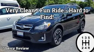 2017 Subaru Crosstrek | Rare 5-Speed Manual! AWD | Review