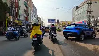 Morning Office Rush: Beeramguda to Wipro Circle (Via Lingampally Stn) #017