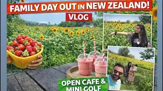 Family day out in New Zealand 