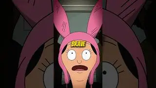 Why Louise wears her pink ears #bobsburgers #cartoons #tinabelcher #bobbelcher #animation