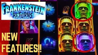 I played the new Frankenstein Slot!! New Features!!