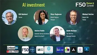 Physical AI investment:  Bill Reichert, Divya Raghavan, Michael Harries, Andrew Radin, Keith Newman