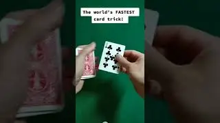 World's Fastest Card Trick!