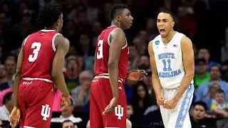 Sweet 16:  North Carolina vs. Indiana, NCAA Tournament, 3/25/16 #ncaabasketball #uncbasketball