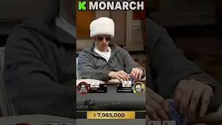 6 000 000$ FLIP TO END IT ALL! Monarch vs Bjorn Li 16 000 000$ HEADS-UP MATCH! #poker #triton #cash