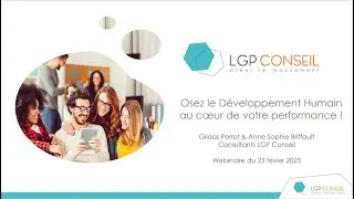 Osez le Développement Humain au cœur de votre performance !