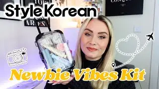 STYLEKOREAN NEWBIE VIBES KIT UNBOXING ✈️  NEW K-BEAUTY KIT | MISS BOUX