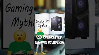 Diese Gaming PC Mythen glauben viel zu viele. #pcgaming  #gaming #pc