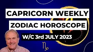 Capricorn Horoscope Weekly Astrology from 3rd July 2023
