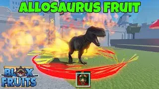 Blox Fruit Allosaurus Fruit leaked New Update!