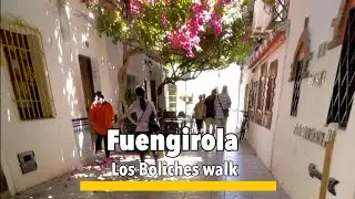 Fuengirola Los Boliches walking video. starting off at restaurant Meson Salvador. Its February 2024
