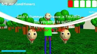Baldi's Summer Heatwave Of '98 walkthrough (story mode)
