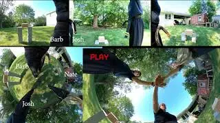 Breaking in 360 degrees.  Every angle, all-in-one shot.  GoPro Max 360.