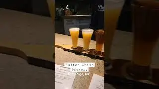 Branden hitting up Fulton Chain Brewer in Upstate NY