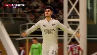 Crystal Palace 1-5 Arsenal | Premier League Highlights 25/26 Career Mode 