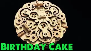 Birthday Cake Puzzle Box Solved