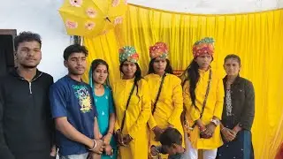 Monika mmata pooja ki sadi me 🥰😘