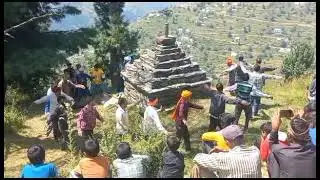Pogli Culture#Senabathi koud#Bansri dhaku#kurk Devta Margen top@ Senabathi wale