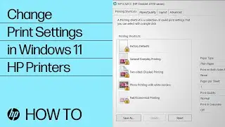 How to Change Print Settings in Windows 11 | HP Printers | HP Support