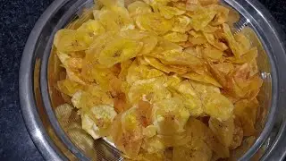 कच्चें केले की चिप्स बनाने की Recepe //आसान तरीके से बनाये घर पर कच्चें केले की चिप्स 