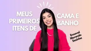 COMPRAS CAMA E BANHO | Enxoval Morando Sozinha | Meus Primeiros Itens: Karsten, Buettner e Altenburg