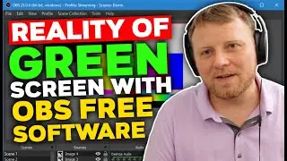 Reality of Green Screen with OBS free Software
