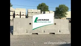 Concrete Median Barrier 4040  TL3 HD