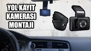 Jado D330 Yol Kayıt Kamerası Montajı - Ön ve Arka Kamera - VW Golf 7