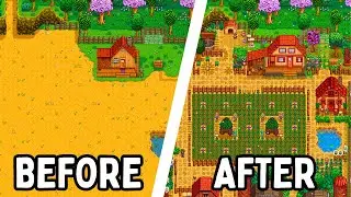 Decorating the Standard Farm - Layout Design & Tour | Stardew Valley 1.6