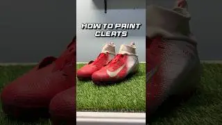 Free game🤝 Cleats Edition‼️ #custom #howto #paint #cleats #fy #fypage #diy