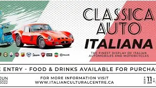 Classica Auto Italiana Vancouver June 2022 Full Video