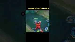 ☑️saber counter items tutorial by tips