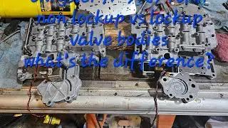 chrysler valvle bodies Lockup vs non lockup torque converters