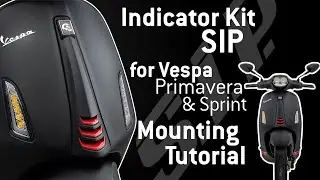 Blinker Kit SIP vorne Vespa Sprint / Primavera🛵🔩| Montage Tutorial | SIP