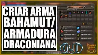 Como criar Arma Bahamut e Armadura Red Dragon no WYD GLOBAL