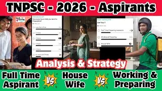 TNPSC House Wife | Working | Full Time Aspirants 2026 | Quick Learning 4 All | Strategy | Motivation