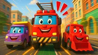 Deep Lake Rescue! 🌊💪 Vehicles Team Retrieves Objects Under Water | Funny Vehicles Animation