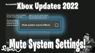 Отключение звука системы &mdash; обновления Xbox 2022