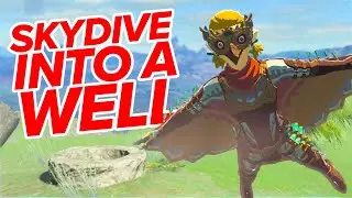 Прыгни с парашютом в колодец в &laquo;Слезах королевства&raquo;! | ZELDA TOTK CHALLENGE