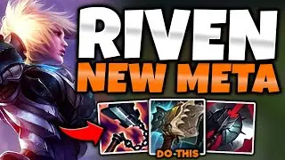 RIVEN'S NEW TOPLANE META BUILD! (YOU SHOULD TRY THIS) - S12 RIVEN GAMEPLAY! (Season 12 Riven Guide)