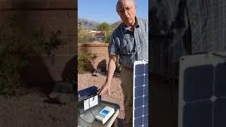 Example of a simple boat solar system.