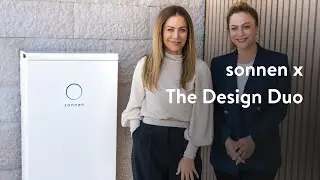 sonnen x Design Duo | Solar Batteries - Sustainability with Style
