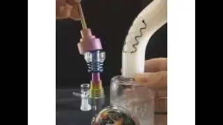 HYBRID TITANIUM QUARTZ NAIL AND CARB CAP DAB KIT-COME WITH SILICONE OIL CONTAINER